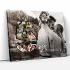 Evlilik Yıldönümü Hediye Kanvas Tablo