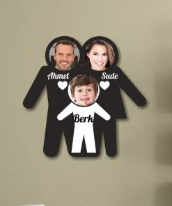 Eğlenceli Dekoratif Aile Çerçeve