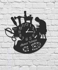 Ayakkabı Tamircisi İşyeri Duvar Saati