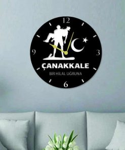 Çanakkale Şehitleri Temalı Duvar Saati