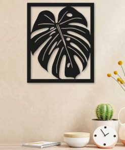 Yaprak Tasarım Dekoratif Tablo