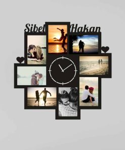Kişiye Özel Saatli Fotoğraf Çerçevesi