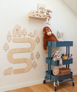 Çocuk Odası Orman Figürleri Duvar Dekorasyonu
