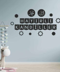 Hayırlı Kandiller Duvar Süsü