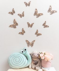 Çocuk Odası Kelebek Figürleri Duvar Dekorasyonu