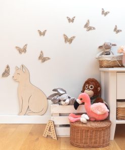 Çocuk Odası Kelebek Figürleri Duvar Dekorasyonu