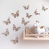 Çocuk Odası Kelebek Figürleri Duvar Dekorasyonu
