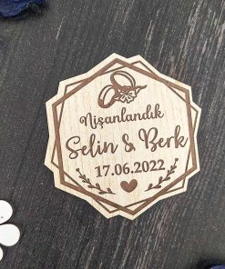 Nişan Düğün Kına Hatıra Magneti