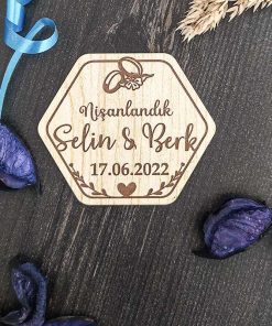 Nişan Düğün Kına Hatıra Magneti