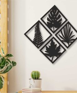 Yaprak Tablolar Duvar Dekorasyon