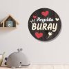 Hoşgeldin Bebek Ahşap İsimlik