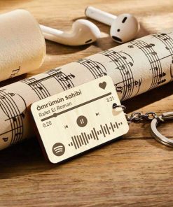 Size Özel Spotify Şarkı Anahtarlık