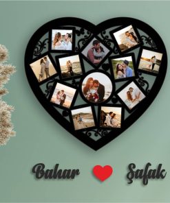 İSme Özel Dekoratif Ahşap Çerçeve