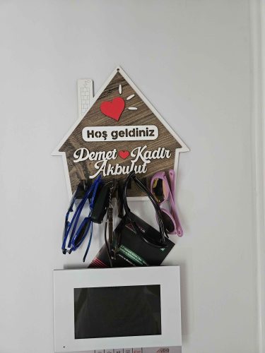 Aileye Özel Anahtarlık Askısı photo review