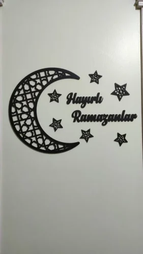 Hayırlı Ramazanlar, Hoş geldin Ramazan Duvar Dekoru, Duvar Süslemesi photo review