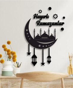 Hayırlı Ramazanlar, Hoş geldin Ramazan Duvar Dekoru, Duvar Süslemesi