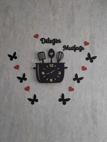 İsimli Dekoratif Mutfak Saati photo review