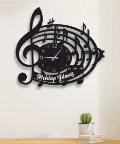 Kişiye Özel Müzik Duvar Saati