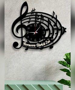 Kişiye Özel Müzik Duvar Saati