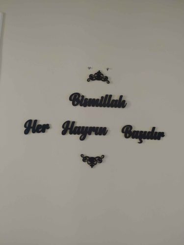 Bismilah Her Hayrın Başıdır İslami Duvar Dekoru photo review