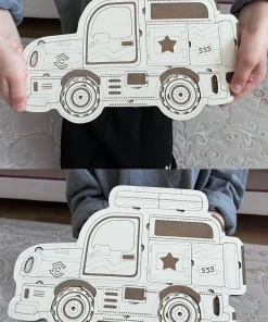 Ahşap Araba Yap Boz Eğitici Oyuncak