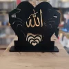 Allah Yazılı İslami Dekoratif Ayaklı Çerçeve