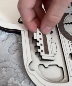 Ahşap Araba Yap Boz Eğitici Oyuncak