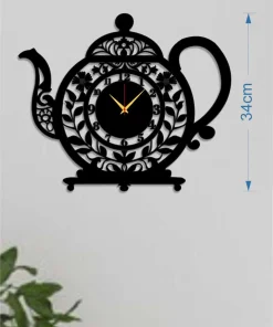 Dekoratif Demlik Mutfak Saati