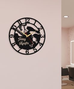 Kadın Kuaför Duvar Saati